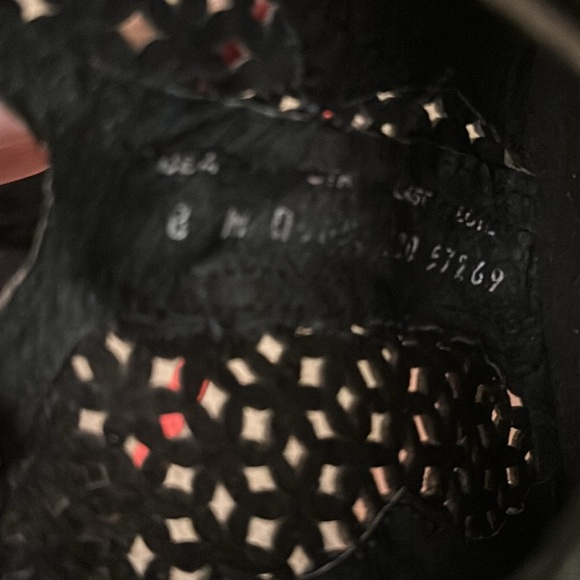 Corral Boots Circle G Cut Out Short Black Western Boots double side zip - Picture 5 of 8